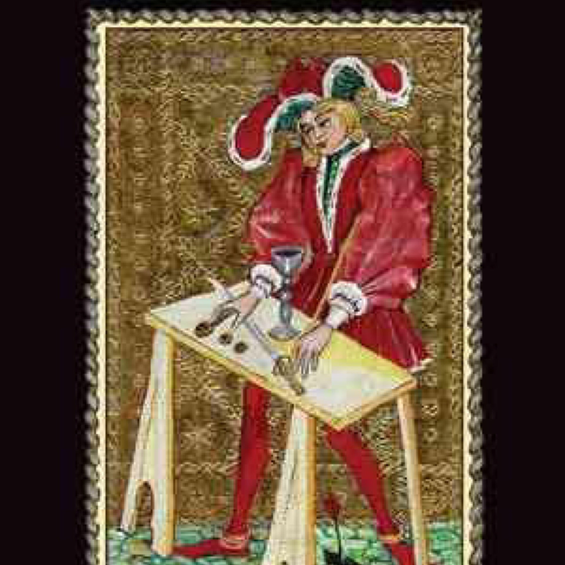 Medieval Scapini Tarot Deck by Luigi Scapini | Green Heron Bookshop